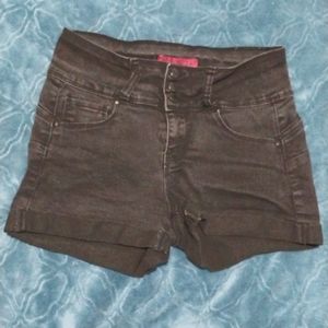 Wax Jeans Women's Shorts Black Small